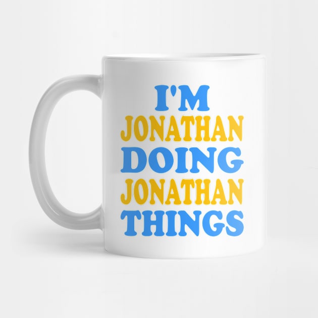 I'm Jonathan doing Jonathan things by TTL